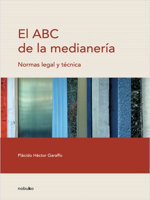cover image of El ABC de la medianeria